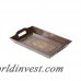 World Menagerie Traditional Rectangle Wood Serving Tray WLDM1247